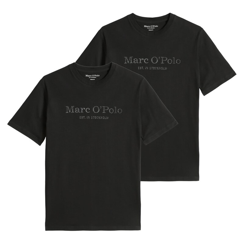 Marc OPolo Tričko černá / bílá