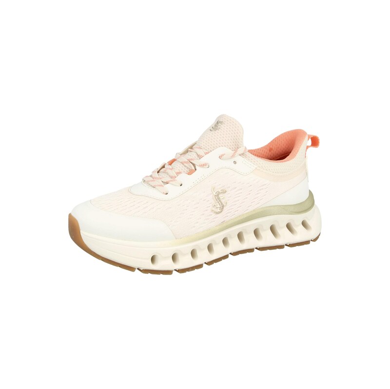 SALAMANDER Tenisky champagne / lososová / bílá / offwhite 115353902
