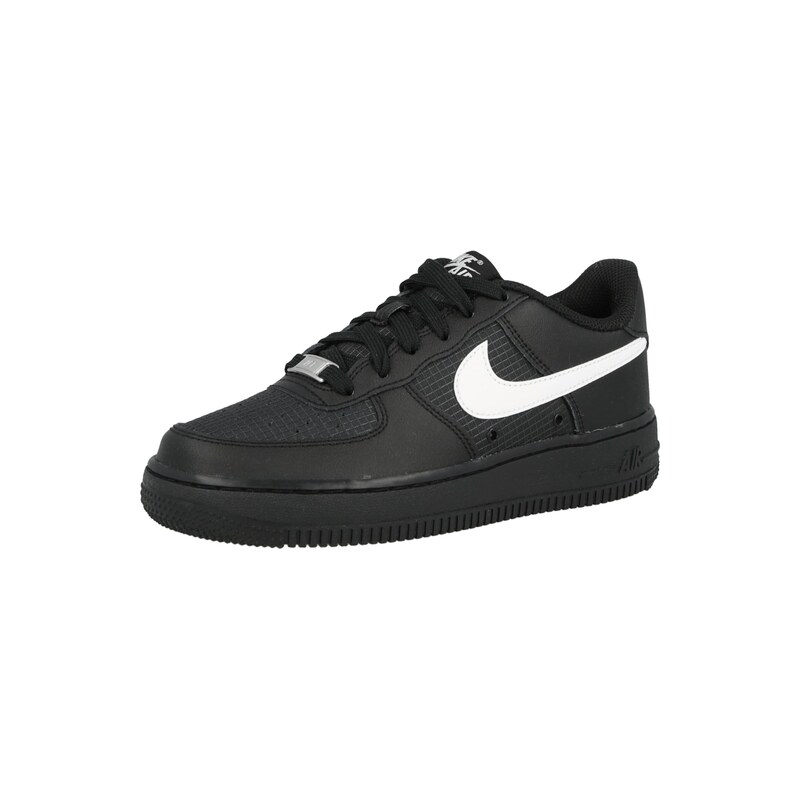 Nike Sportswear Tenisky Force 1 černá / bílá
