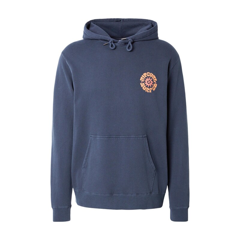 RIP CURL Mikina 'PACIFIC RINSE' režná / tmavě modrá / karamelová / korálová