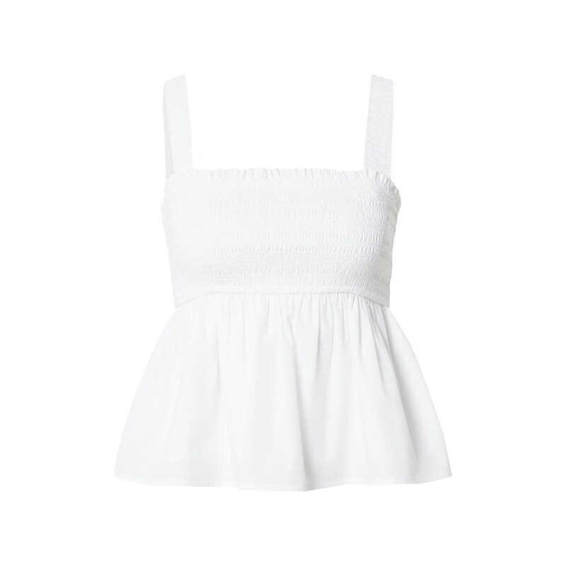 Abercrombie & Fitch Top bílá 115354052