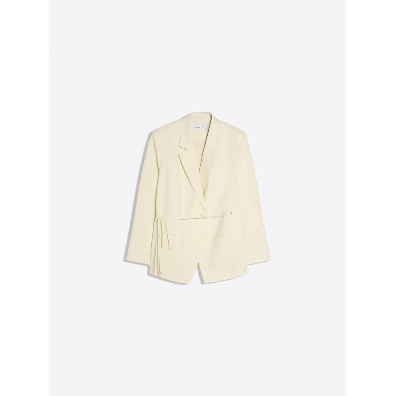 Bershka Blejzr pastelová fialová 115354115