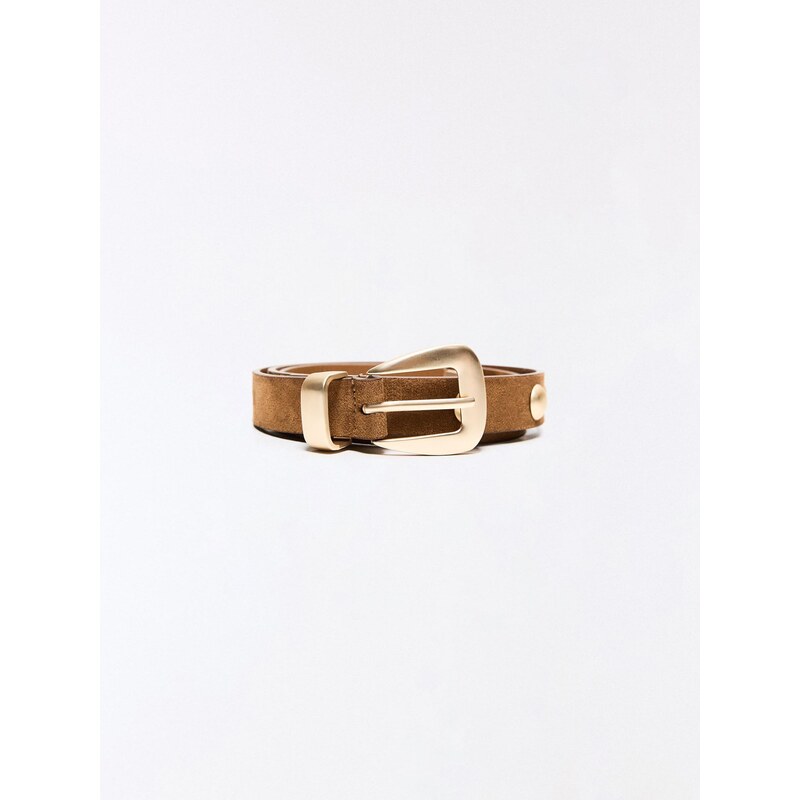 Bershka Opasek koňaková 115354098