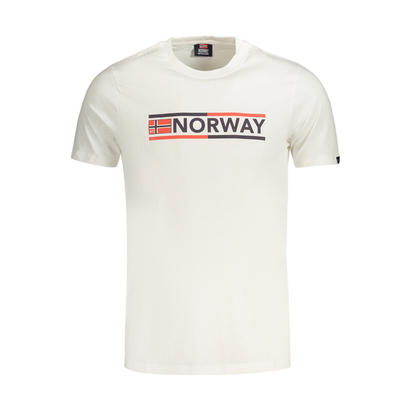 NORWAY 1963 Pánské bílé tričko s krátkým rukávem