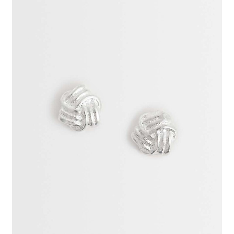 Kingsley Ryan knot stud in sterling silver