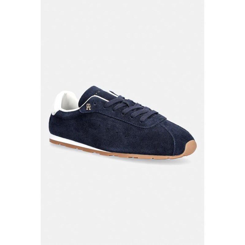 Tommy Hilfiger TH BELLA LOW RUNNER SUEDE sneakers boty dámské semišové