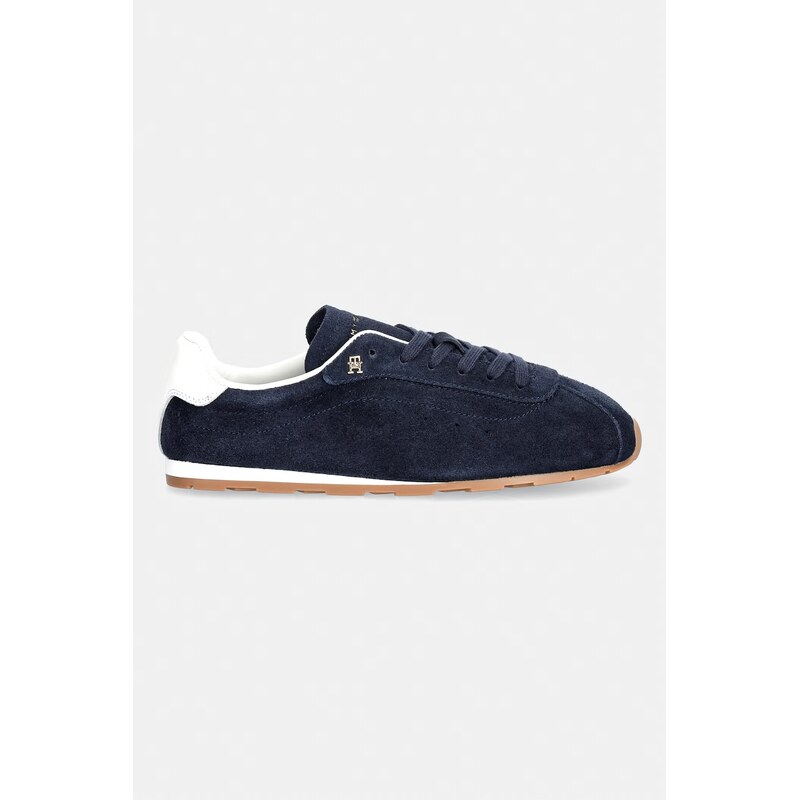 Tommy Hilfiger TH BELLA LOW RUNNER SUEDE sneakers boty dámské semišové