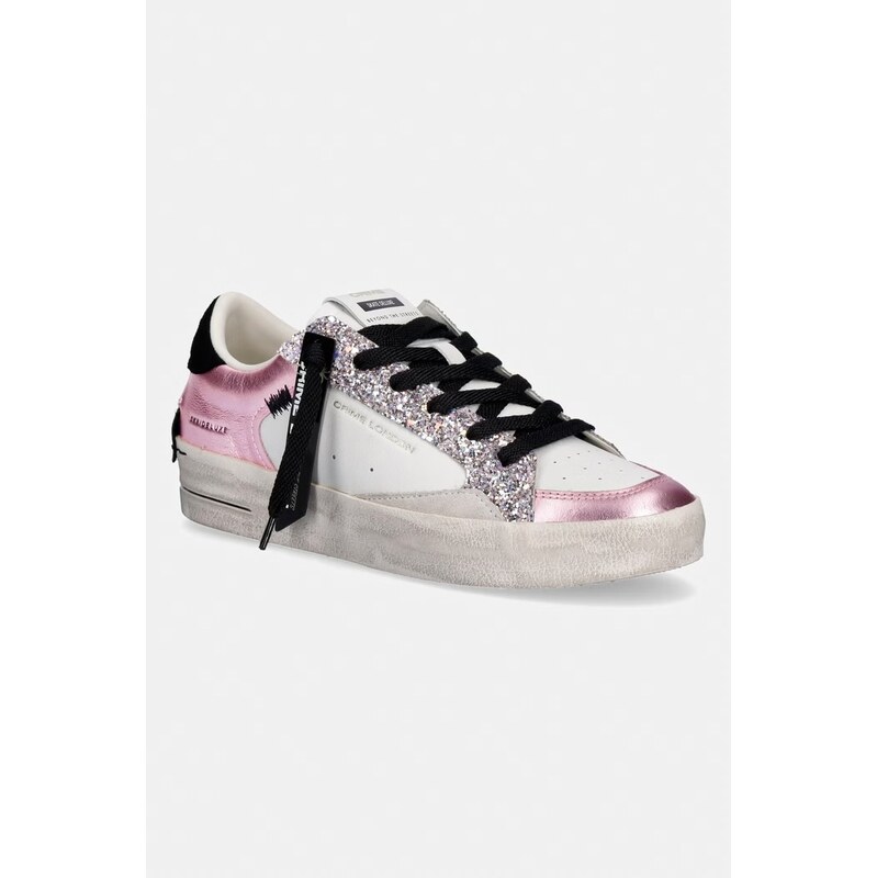 Crime London SK8 DELUXE sneakers boty dámské kožené