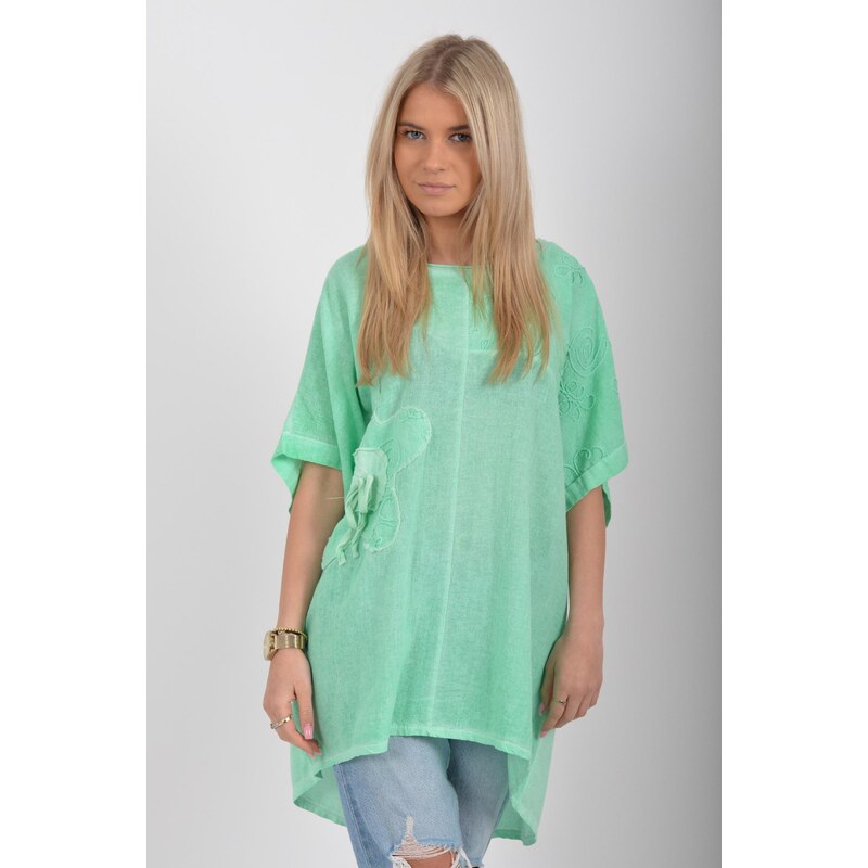 Enjoy Style Mentolová halenka ES6738 115356723