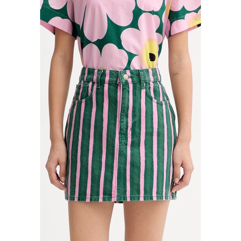 Marimekko áčková sukně bavlněná