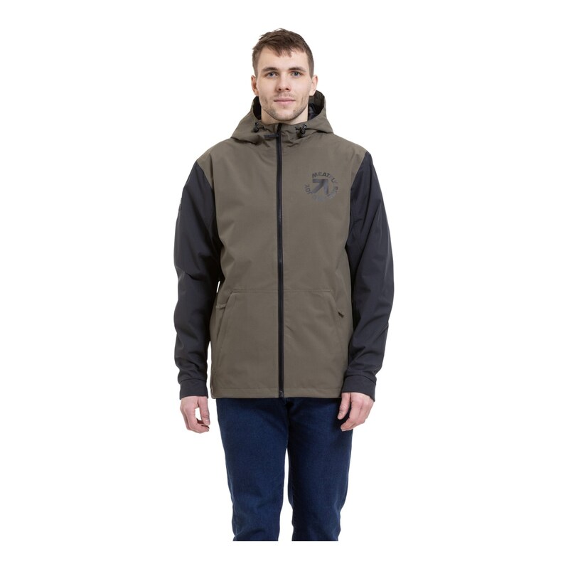 Meatfly pánská street bunda Finn Olive / Black | Černá