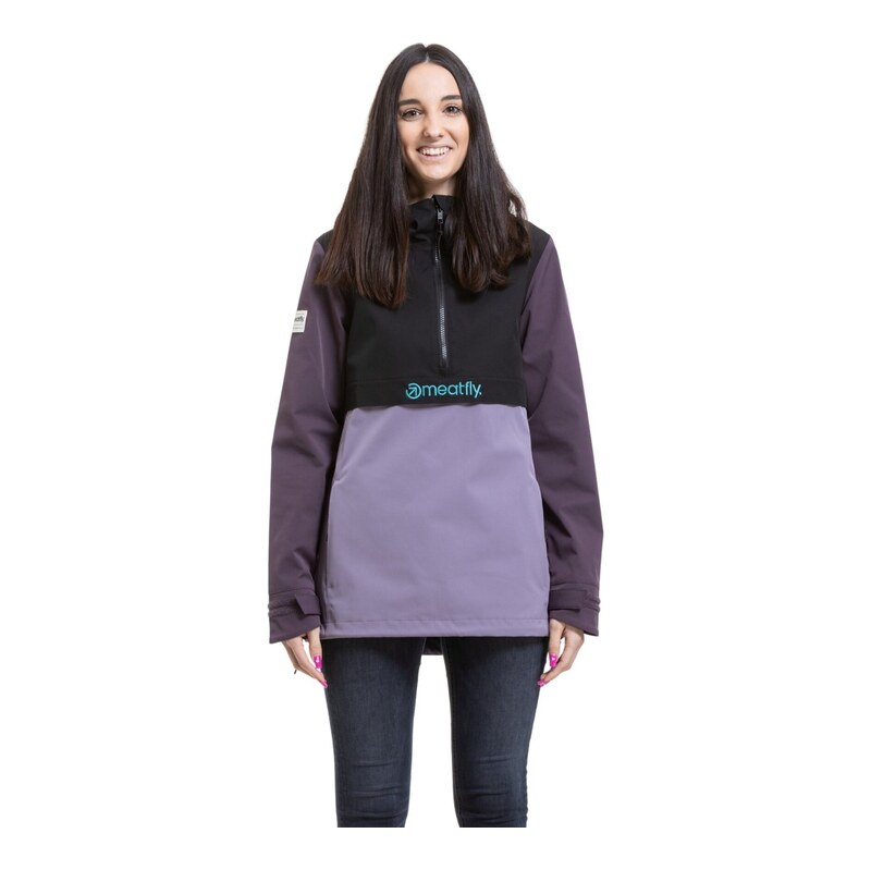 Meatfly dámská street bunda Kalle Black / Violet | Fialová 115358486