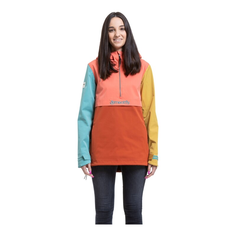 Meatfly dámská street bunda Kalle Glaze / Mango | Oranžová 115358487