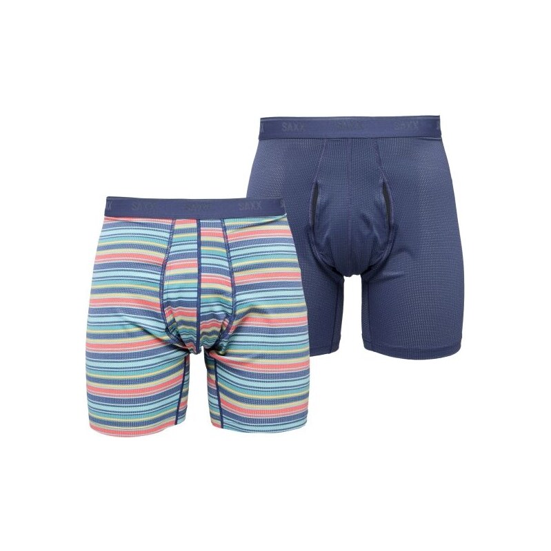 SAXX QUEST QUICK-DRY MESH BOXER BRIEF FLY 2PK Pánské