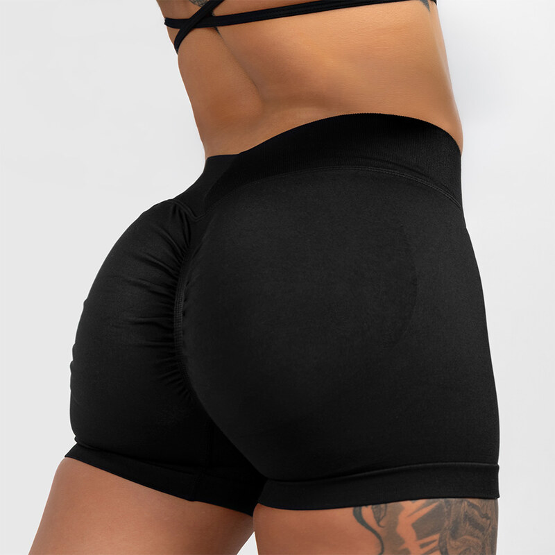 Sportovní kraťasy Iron Aesthetics Shape, černé