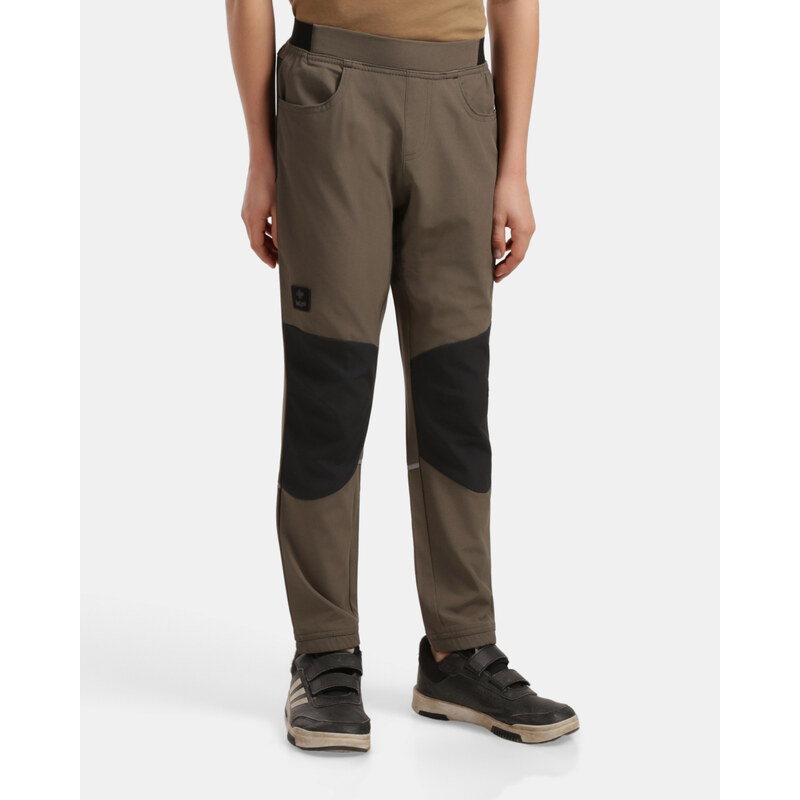 Dětské outdoorové kalhoty Kilpi KARIDO-J khaki