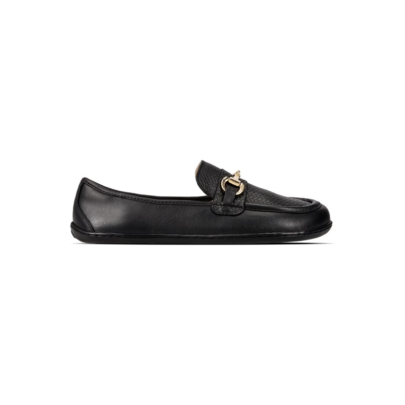 Barefoot mokasíny Be Lenka Divella - Black & Gold 115642314