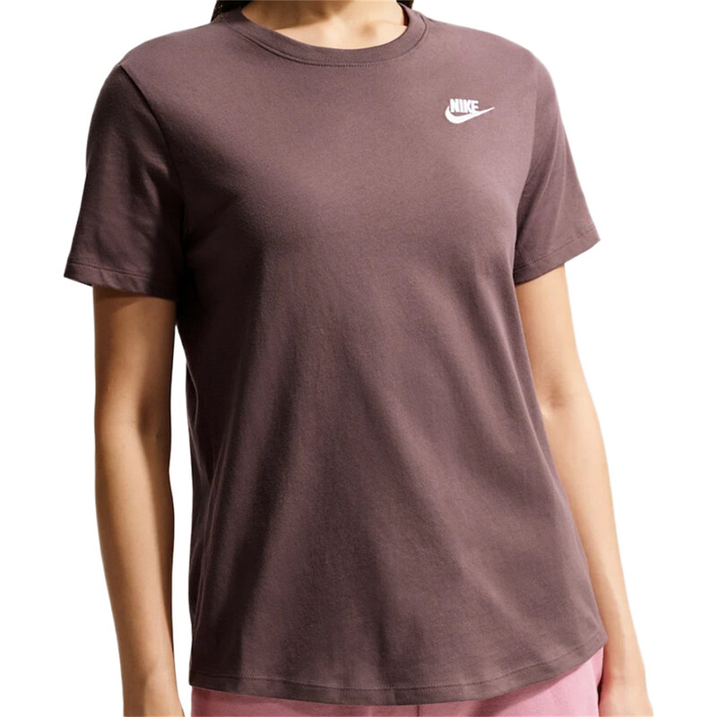 Dámské Tričko s krátkým rukávem NIKE W NSW CLUB SS TEE DX7902-502 – Fialová