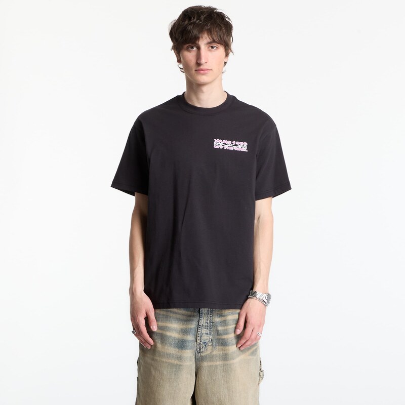 Tričko Vans Barb Plate Loose SS Tee Black XXL