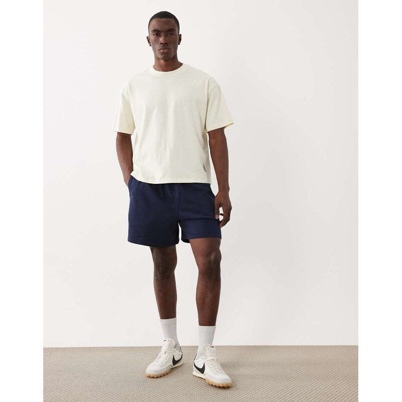 Nike Essential boxy oversized t-shirt in off white