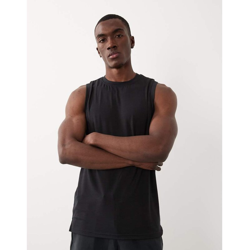 4505 Yoga performance jersey drop armhole quick dry training