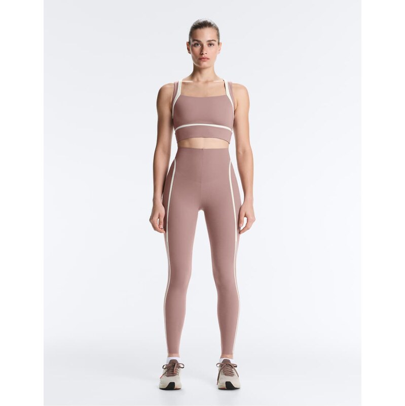 OYSHO High-rise compressive core-control ankle-length leggings with 115366243