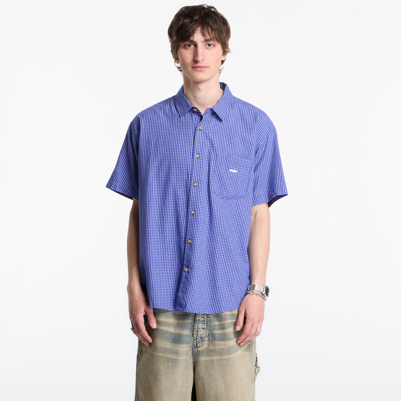 OBEY Clothing Košile OBEY Bigwig Frank Woven Surf Blue Multi XL