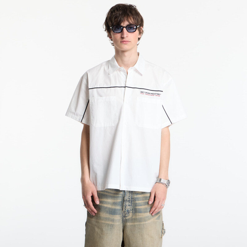 OBEY Clothing Košile OBEY Camber Woven White XL