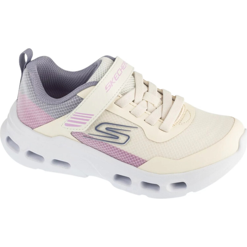 Dětská volnočasová obuv Skechers Glide-Step Drift béžovo-barevné