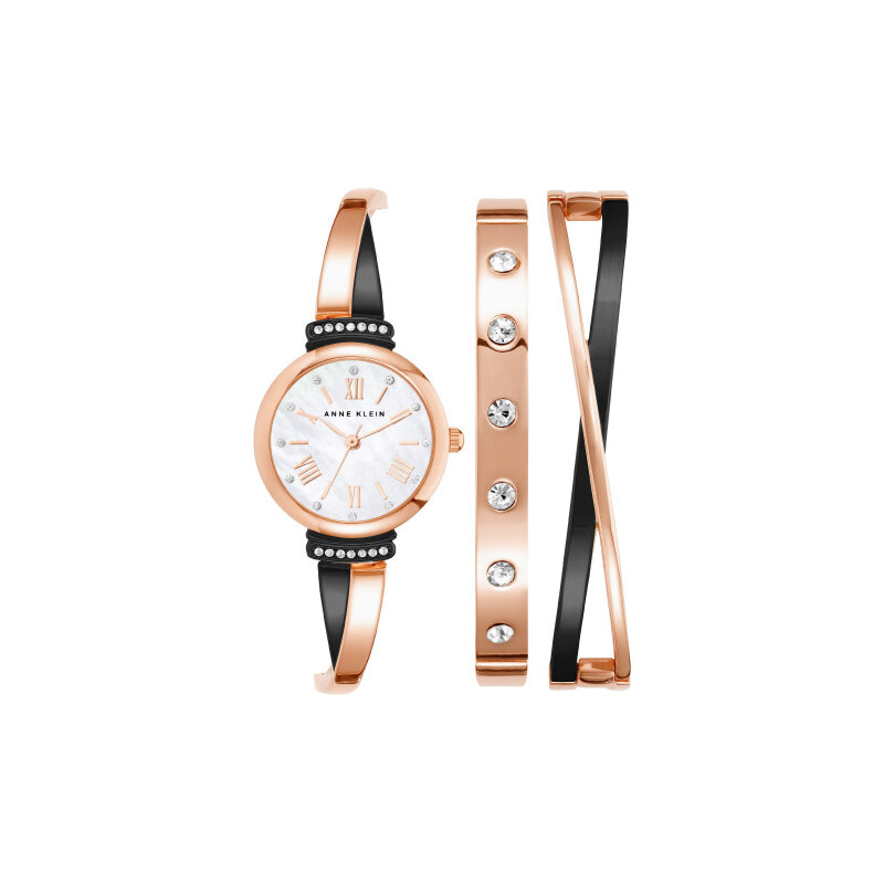Anne Klein set hodinek a náramků AK/2245GYST 115369253