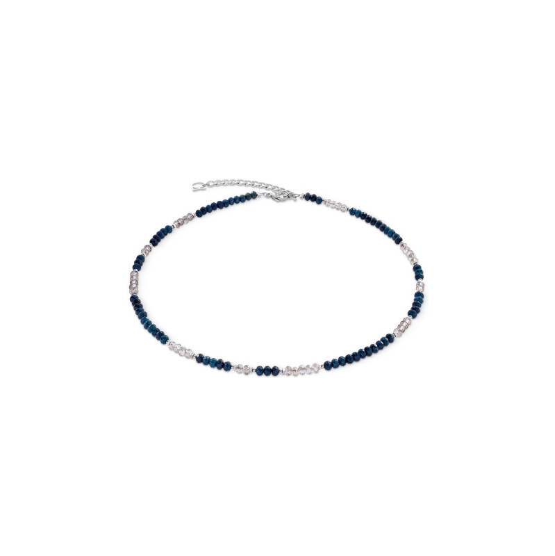 Coeur de Lion dámský náhrdelník Rhythm Jade Navy silver 2043/10-0717 115369280
