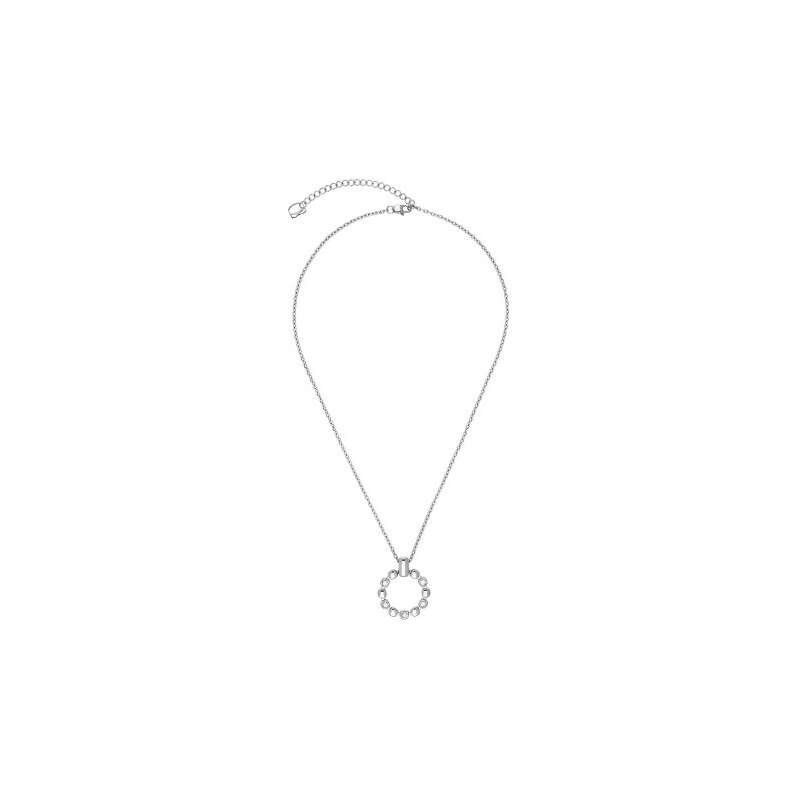 Coeur de Lion dámský náhrdelník Soft Cube Circle Glow silver 2055/10 115369282