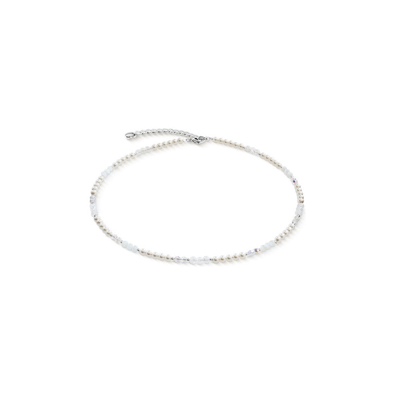 Coeur de Lion dámský náhrdelník Princess Rhythm silver-white 4245/10 115369277