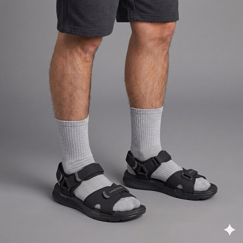 Skechers go consistent sandal-tributar BLACK