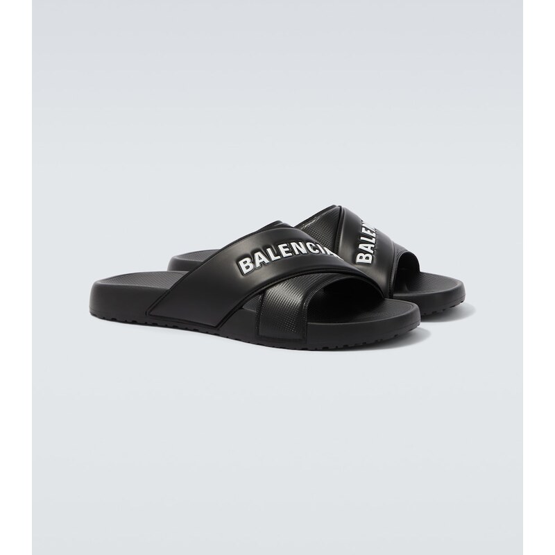 Balenciaga Sporty Pool slides