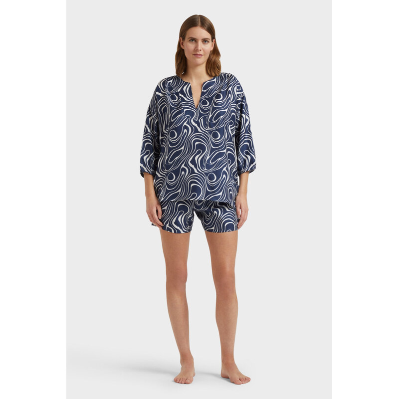 HALENKA VILEBREQUIN TWILL DE SOIE IMPRIME WAVES 109065679