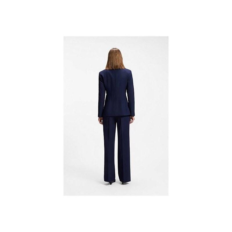 HUGO Regular-fit blazer in stretch material 115371493