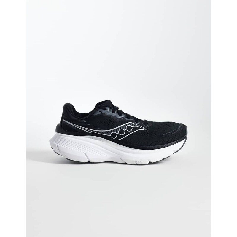 Saucony Guide 19 running trainers in black and silver 115372633