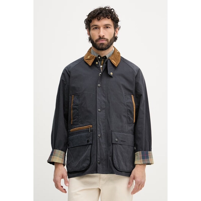 Barbour přechodová bunda pánská s bavlnou Bedale