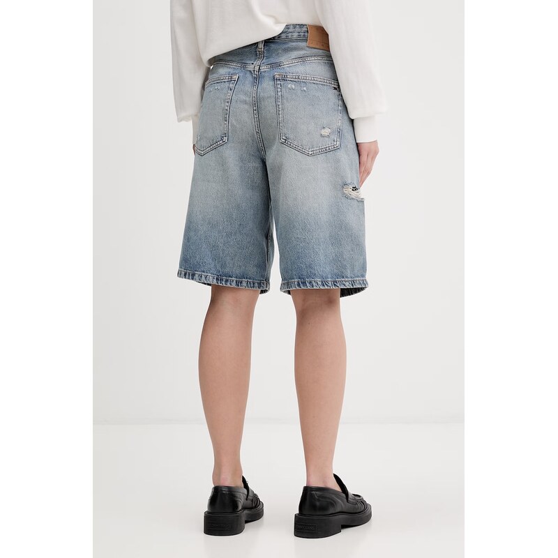 Tommy Jeans šortky dámské džínové