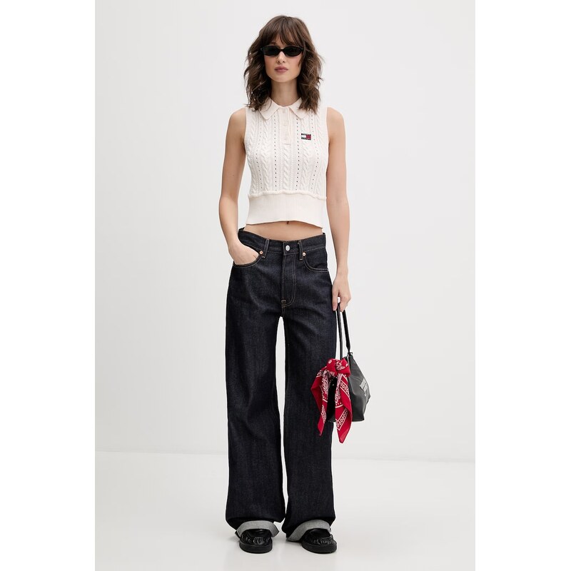 Tommy Jeans vesta dámská bavlněná