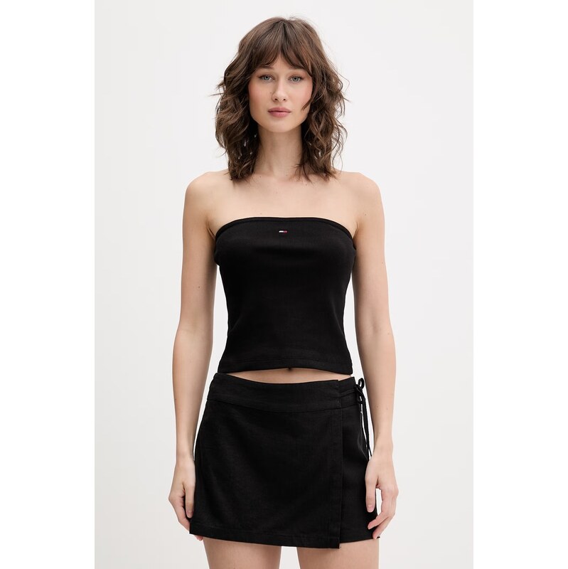 Tommy Jeans top dámský s bavlnou 115373078