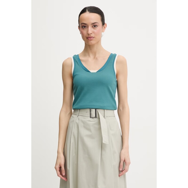 EA7 Emporio Armani dámský top s viskózou 115373145
