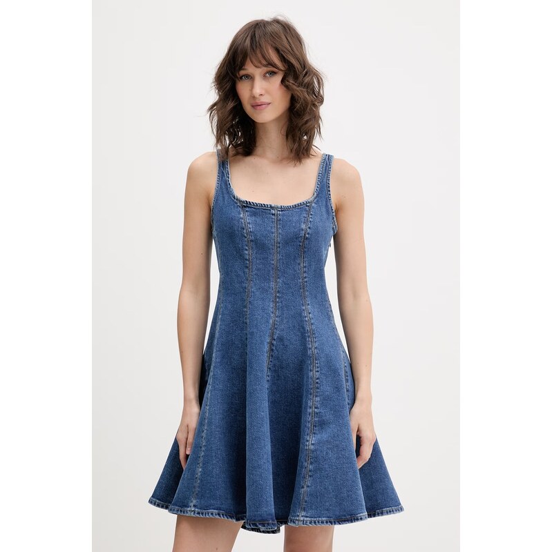 HUGO Blue letní šaty džínové Gademe_B 115373370