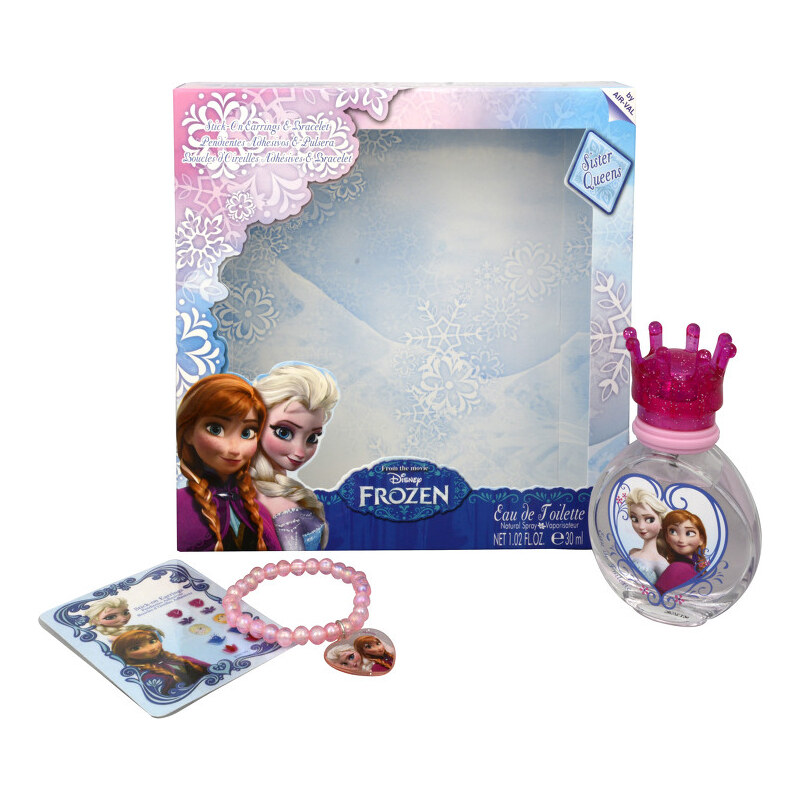 EP Line Disney Frozen - EDT 30 ml + nalepovací náušnice + náramek