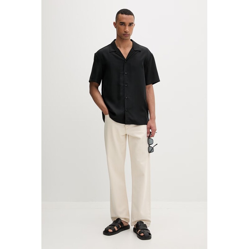 Calvin Klein košile pánská s modalem