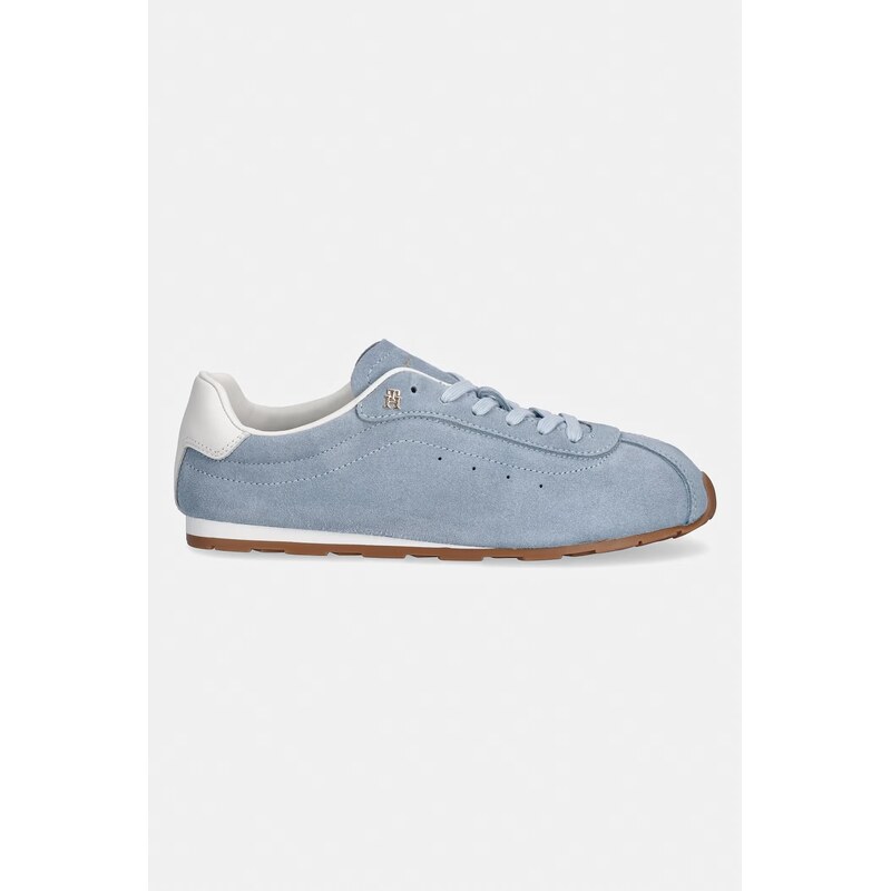 Tommy Hilfiger TH BELLA LOW RUNNER SUEDE sneakers boty dámské semišové