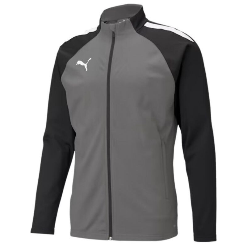 Pánská mikina Puma teamLIGA Training šedá a černá 657234 13
