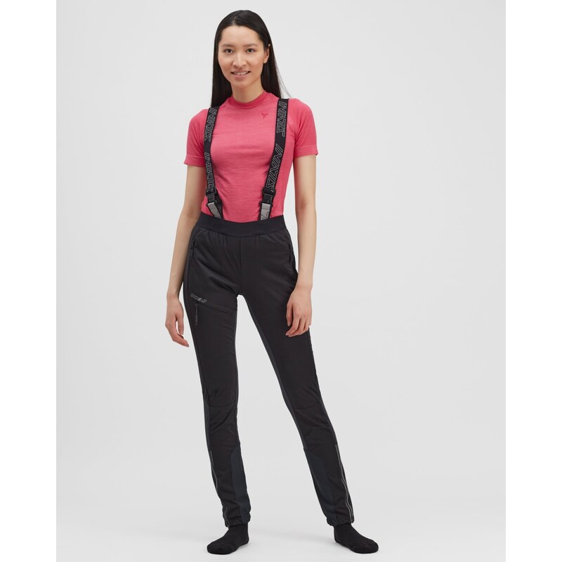 Dámské kalhoty na běžky Silvini Ordona černá 86040334