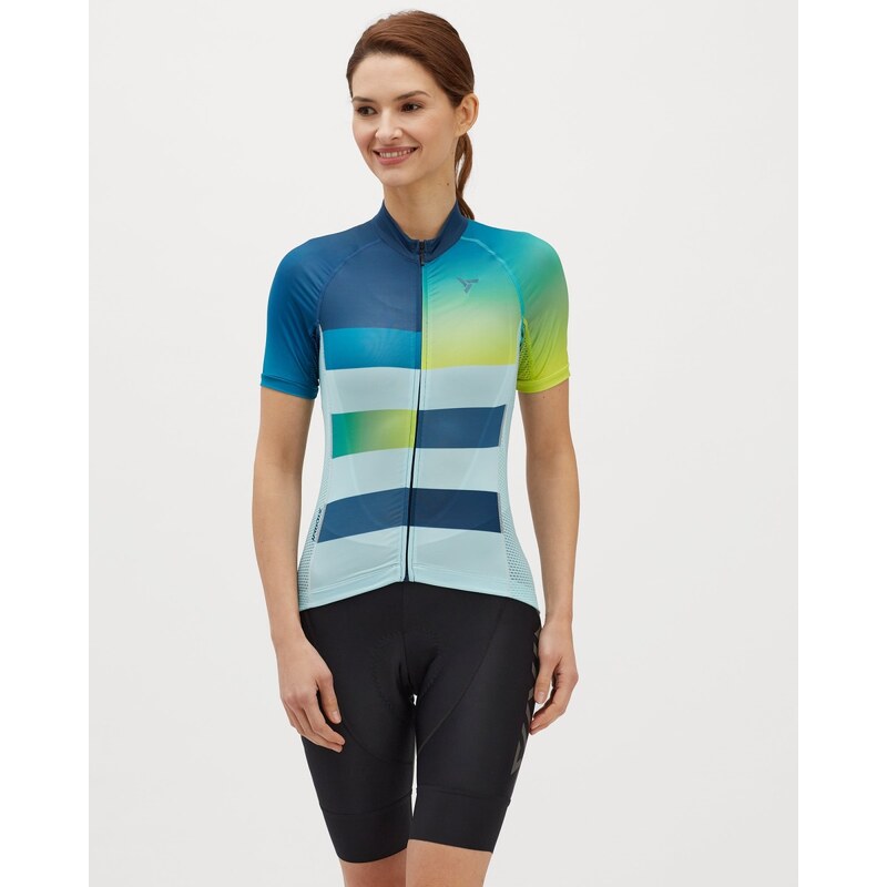 Dámský cyklo dres Silvini Mazzana tmavě modrá/bílá